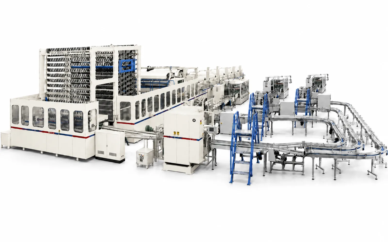 AUTOMATIC TRANSFER FOLDED-TISSUE LINES