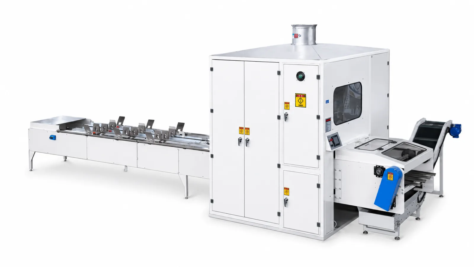 ULTRA-S250 — ULTRA-S250 Log Saw (4 lanes continuous infeed)